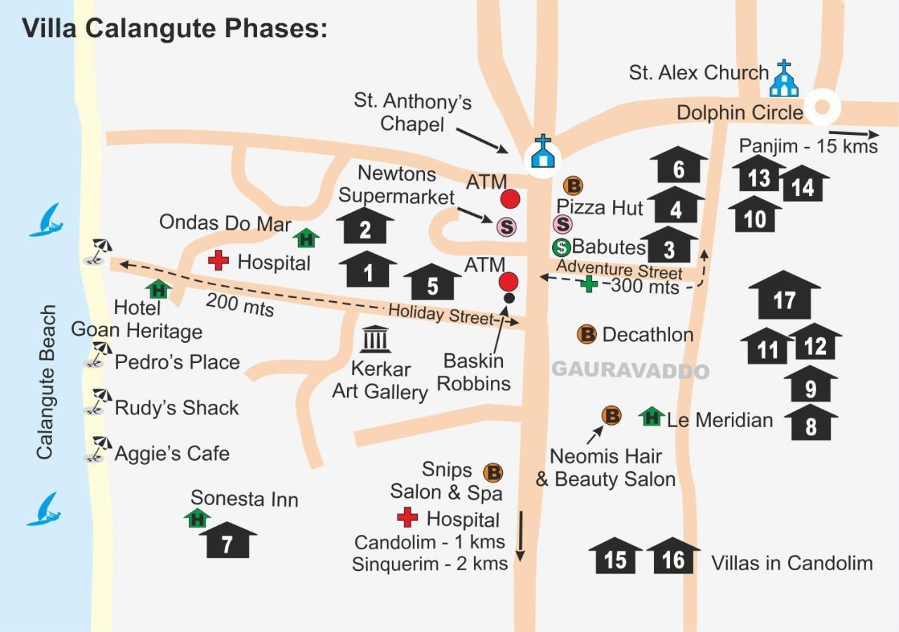Villa Calangute Phase 4 Εξωτερικό φωτογραφία